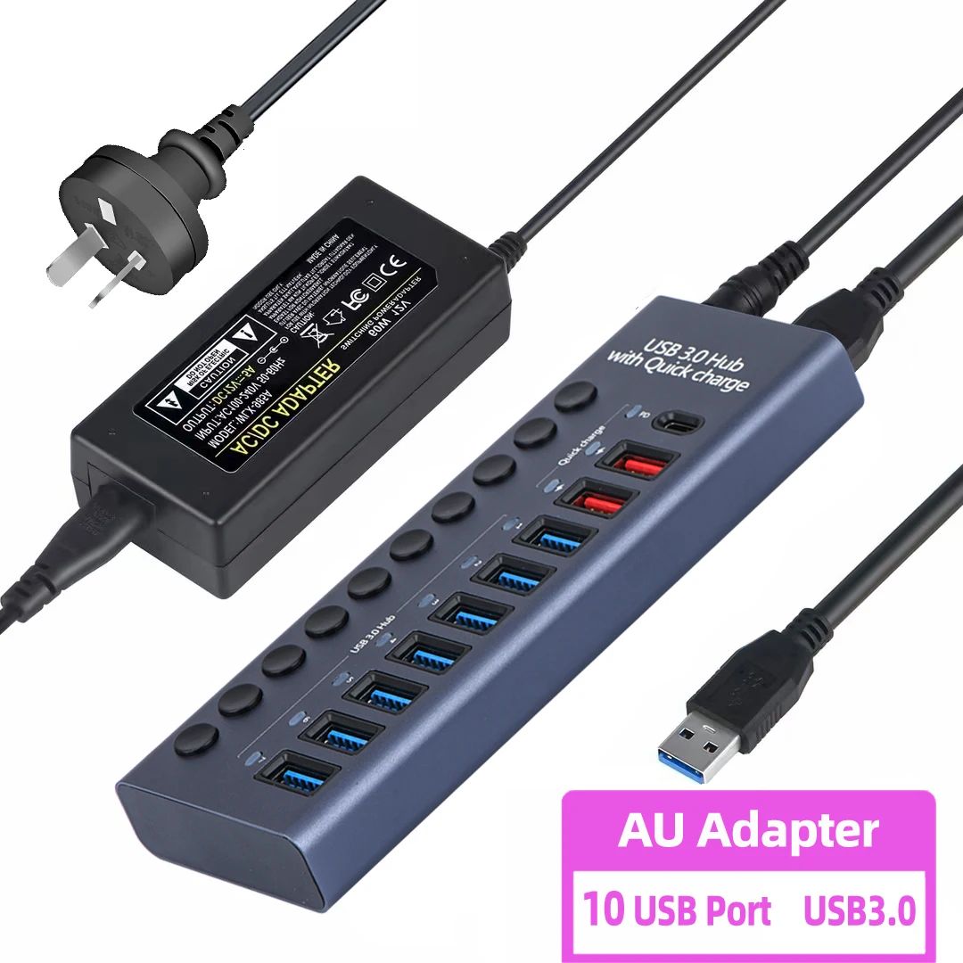 Farbe: 10port PD Au Plug