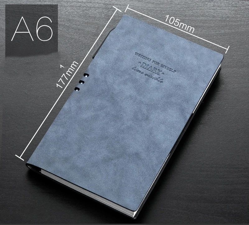 Farbe: A6 Blue Notebook