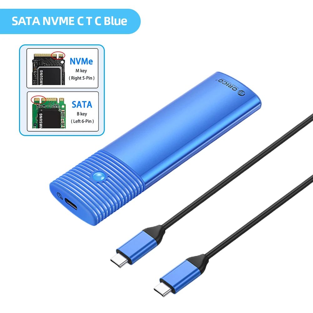 Couleur: Blue Sata NVME CTC