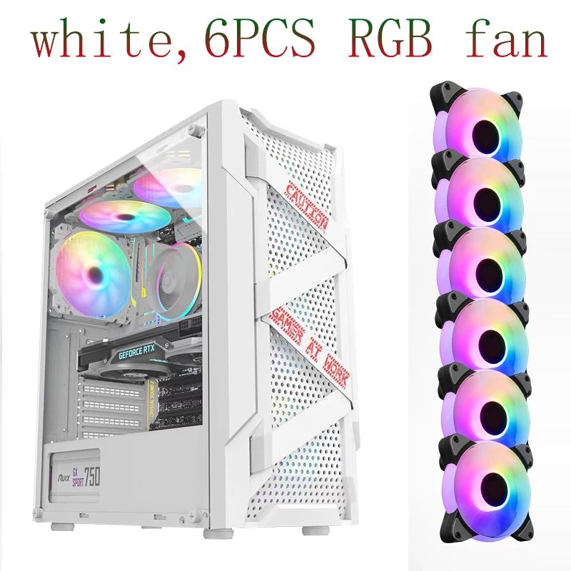 Färg: White6RGB -fläkt