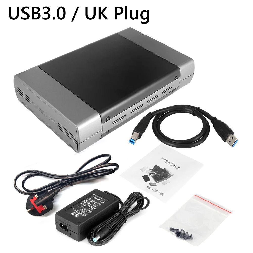 Kleur: USB 3.0 UK-stekker