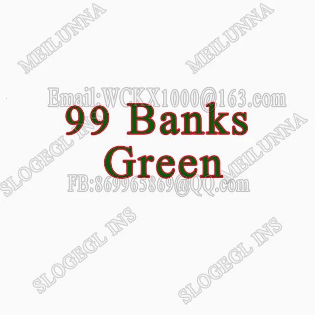 99 bancos verdes