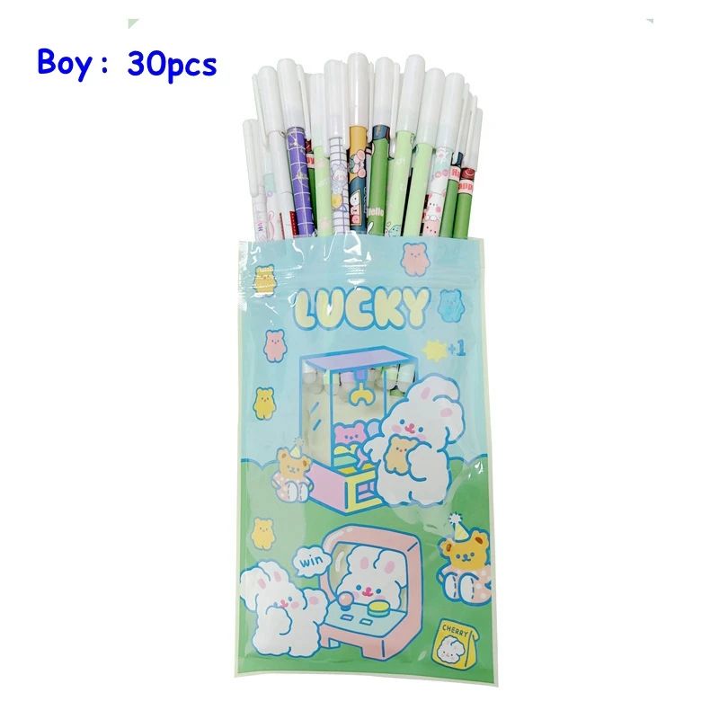 Kleur: Boy-30pcs-blauwe inkt