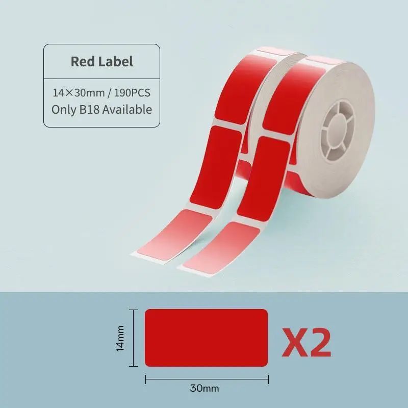 color:Red 14x30mm