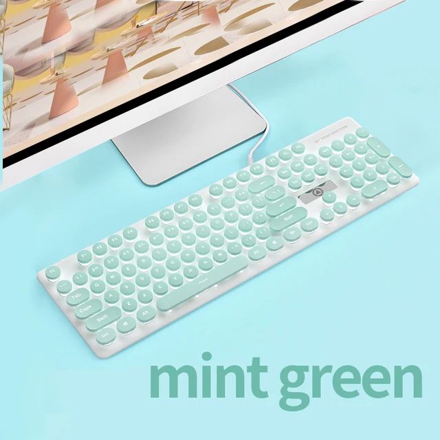 Cor: Teclado-verde