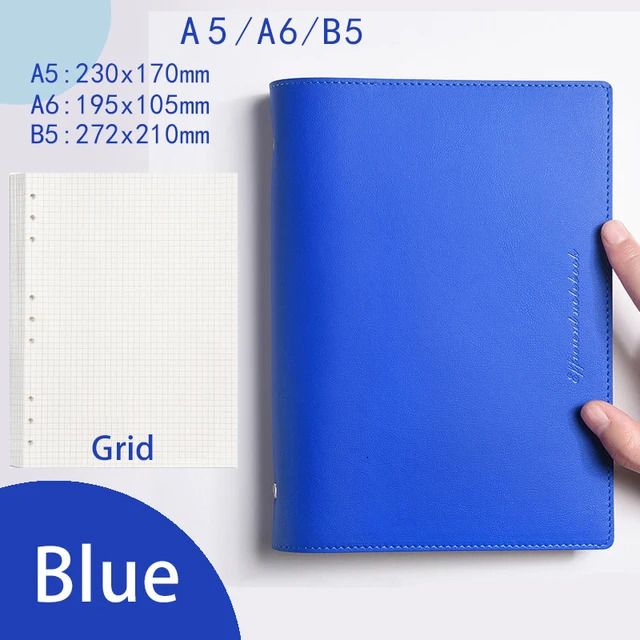 Blue-Grid-A6