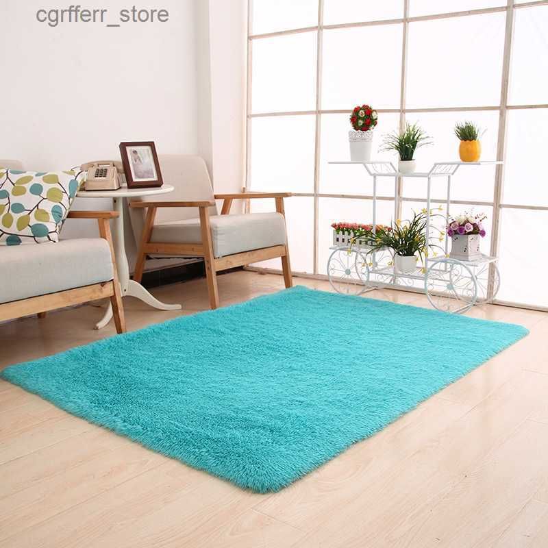 tapis bleu