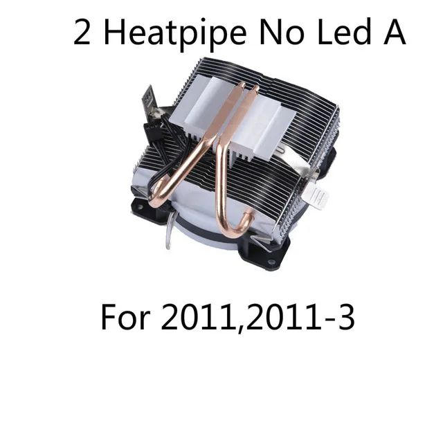 Blade Color:2 heatpipe no led A