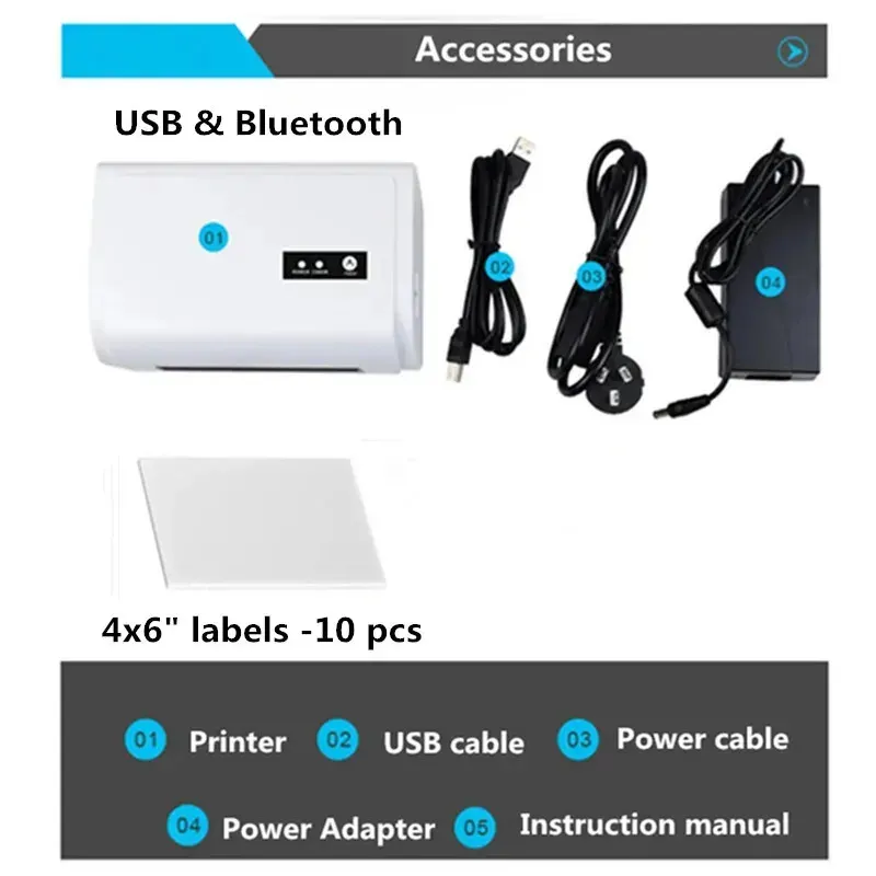 BT- und USB-EU-Stecker