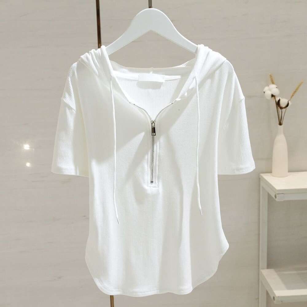 White/Short sleeved [Cotton/Non pilling/