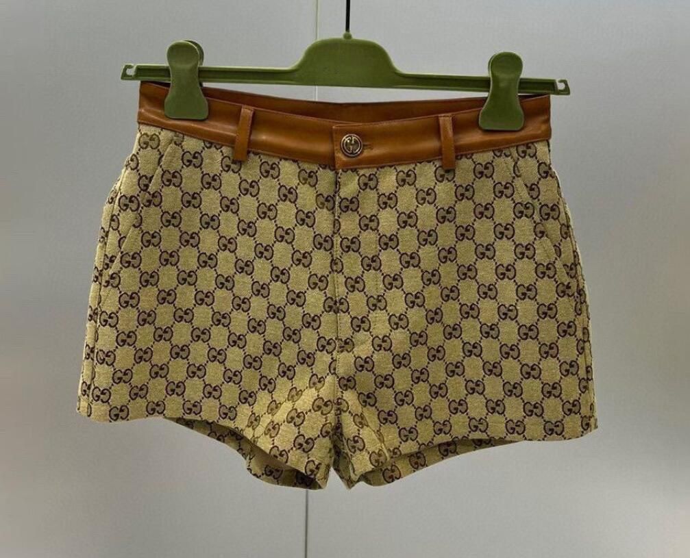 Brown shorts