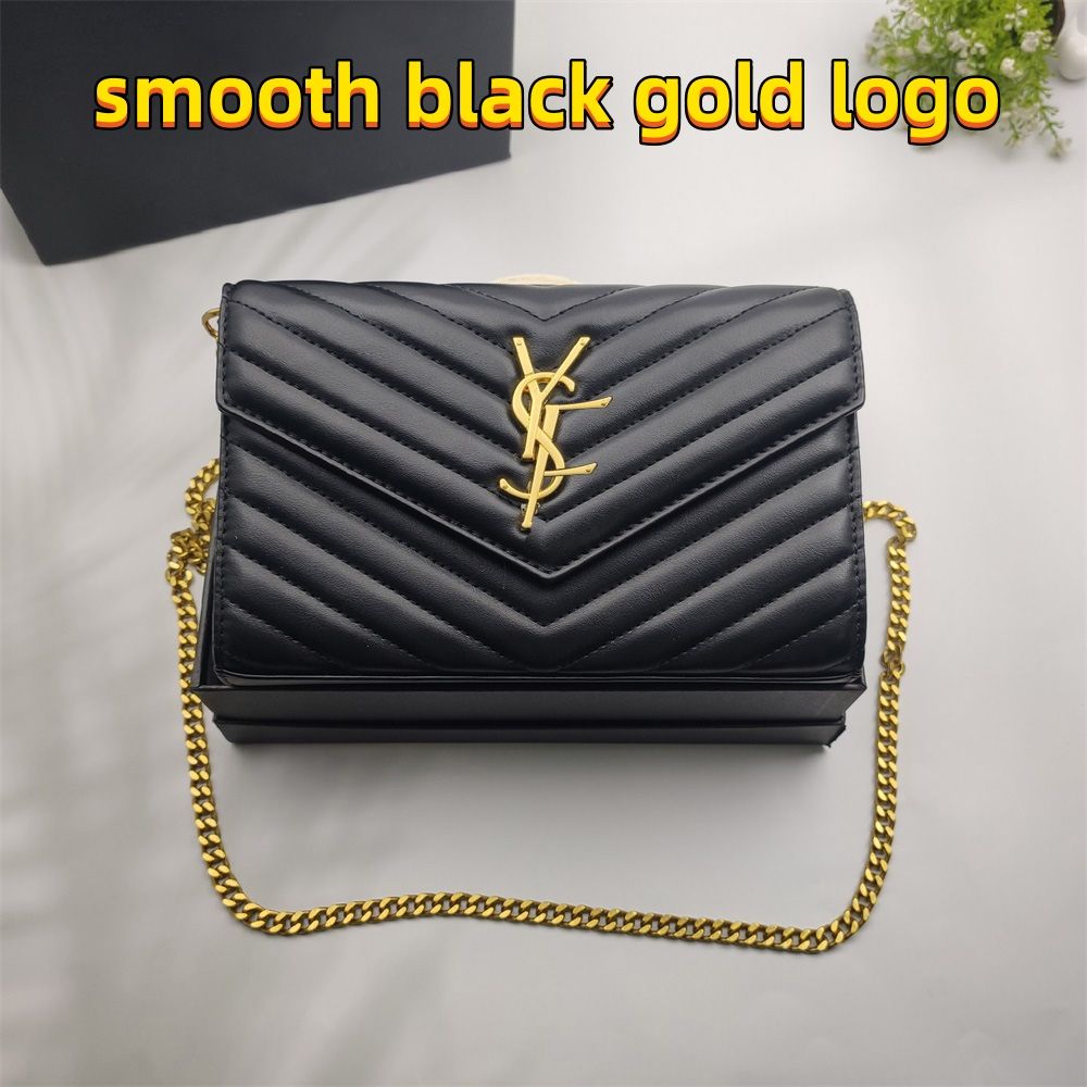 Smooth black gold logo