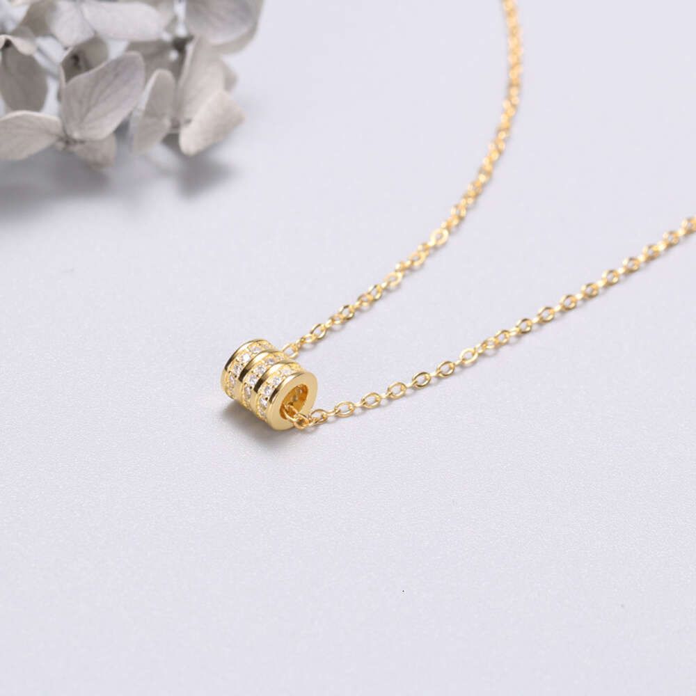 18K Gold Small Waist Necklace-925 silver