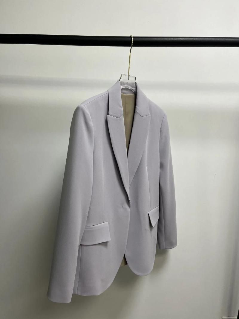 Grayish Blue Blazer