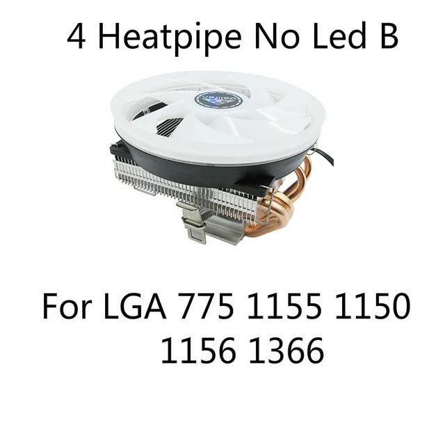 Blade Color:4 heatpipe no led B