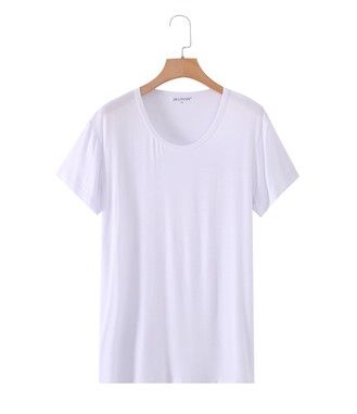 White [round neck]]