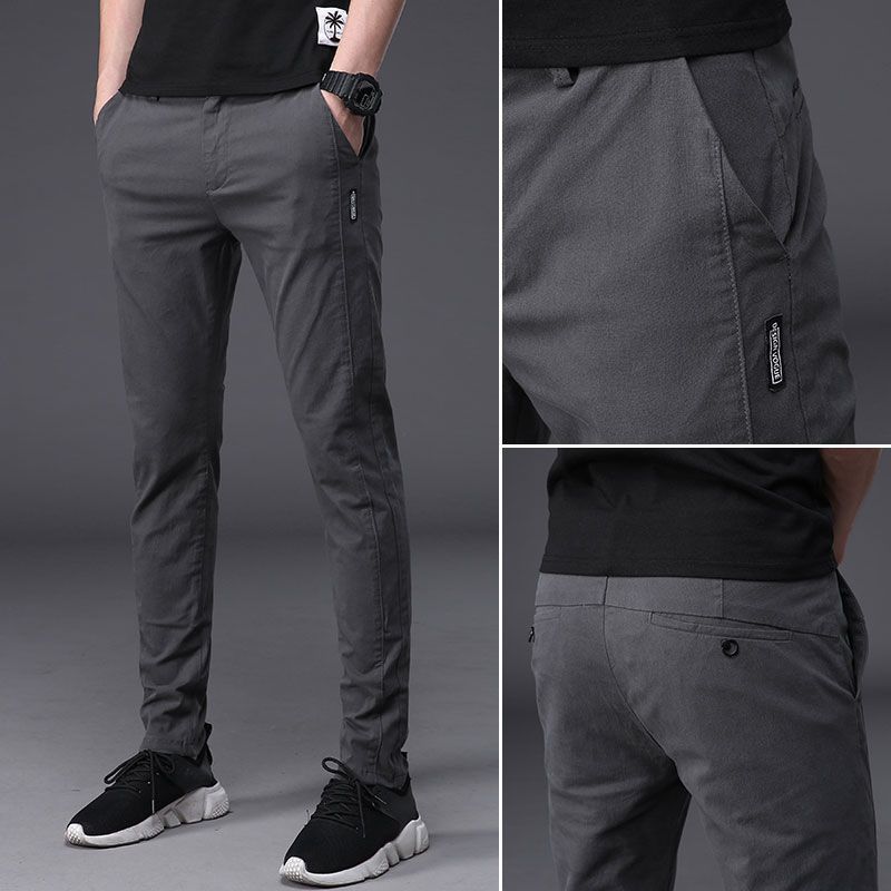 8807 dark gray trousers