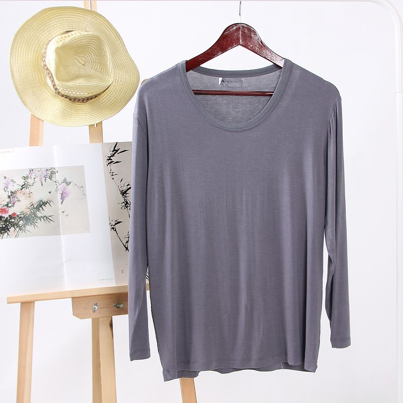 Dark gray long sleeve (round neck)