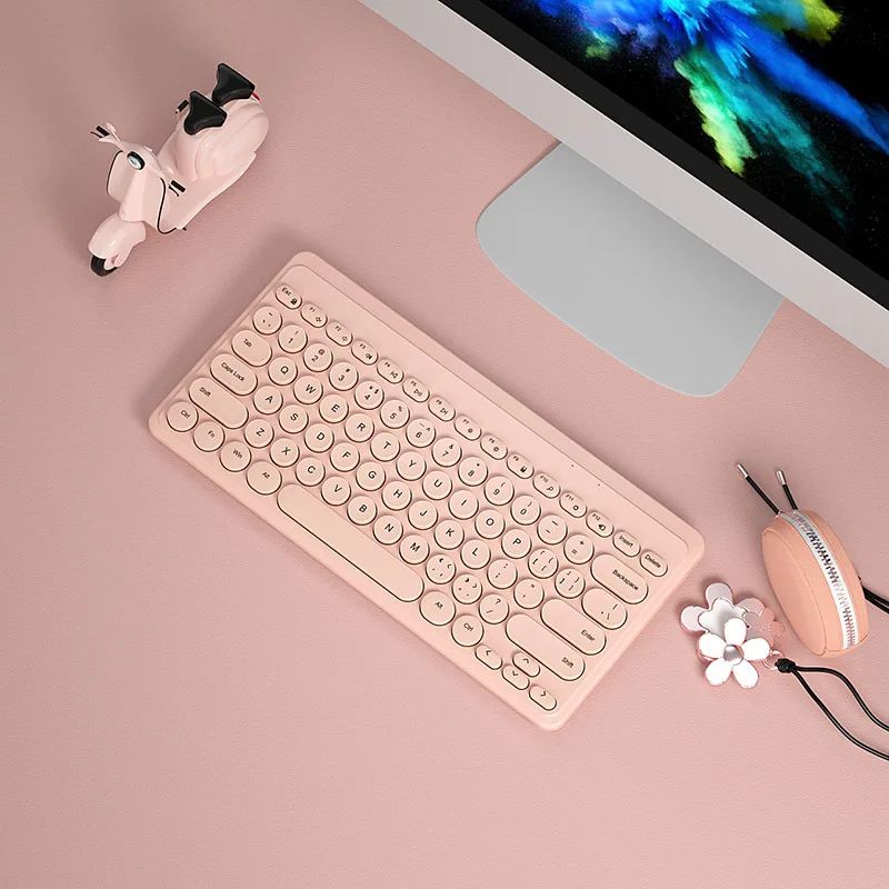 Color:Pink keyboard