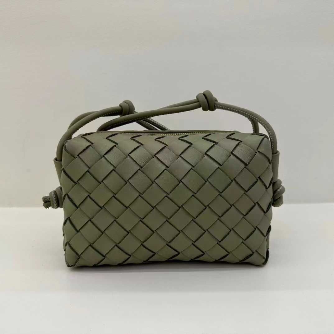 Dongshi Green  Woven Camera Bag 9338