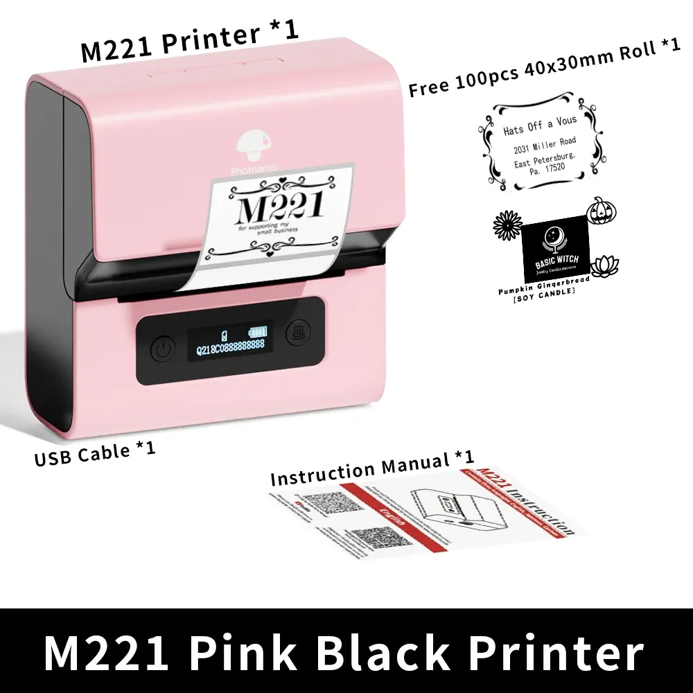 Couleur: M221 rose