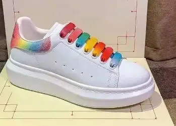 Rainbow shoelace