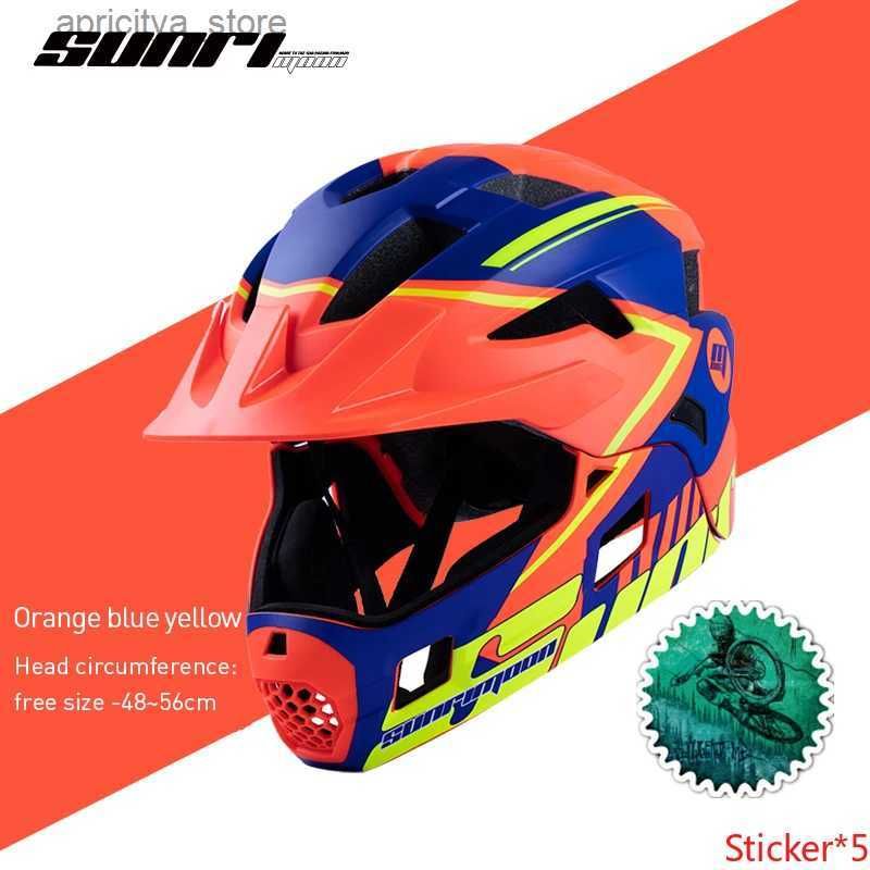 Orange Blue Yellow-S-m(54-57cm)