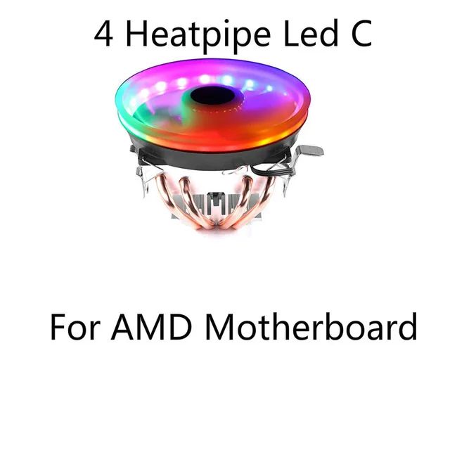 Blade Color:4 heatpipe led C