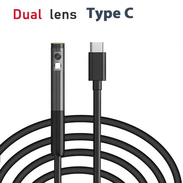Color:Dual lens for type c