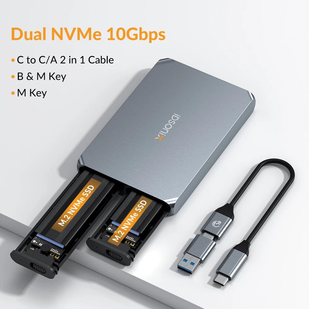 Renk: Çift NVME - Dual Bay