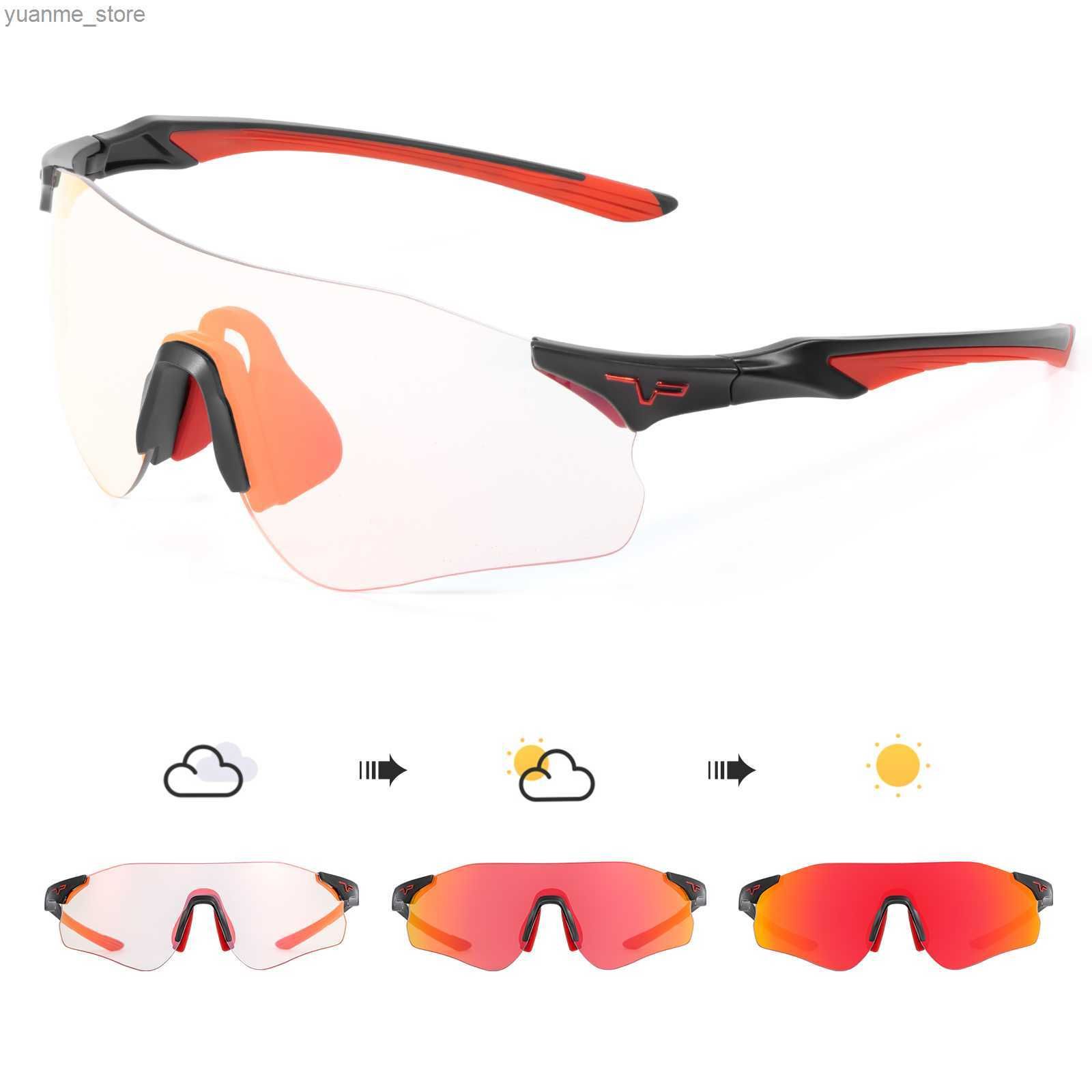 09-red-Photochromic Lens