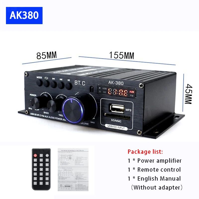 Cor: amplificador AK380