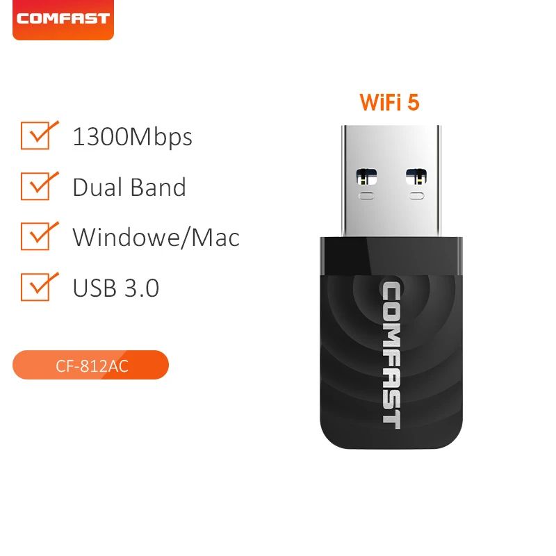 Renk: WiFi 5 1300Mbps