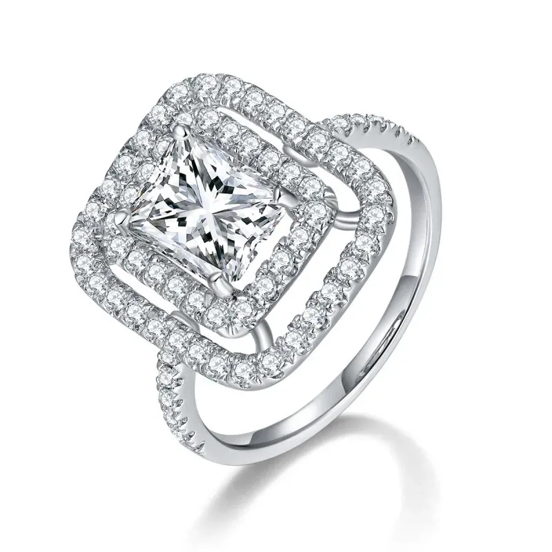 2.0ct Moissanite 925 Argent Sterling