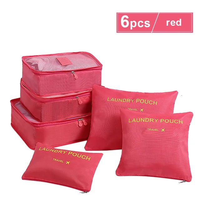 6pcs Red