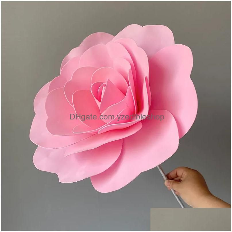 80 cm di rosa