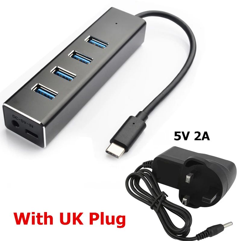 Color:Black UK Plug