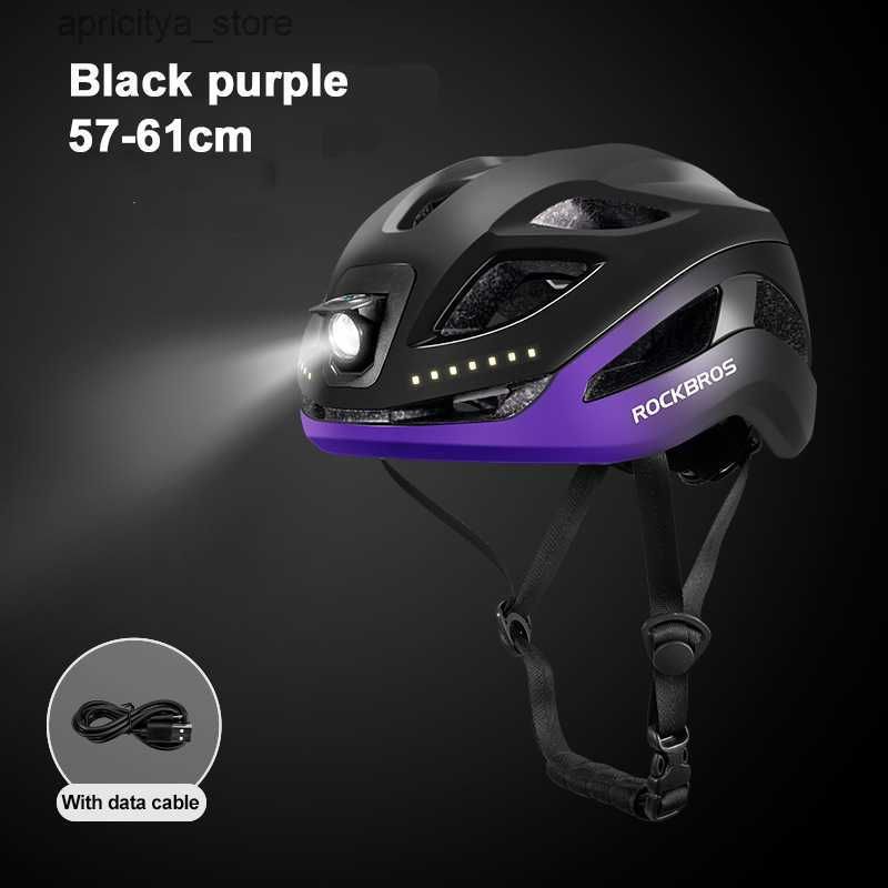 Black Purple-m l 57-61cm