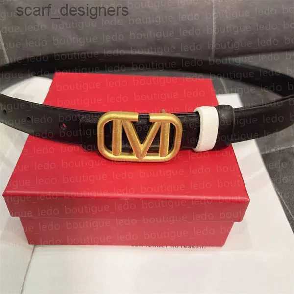 Gold Buckle White Belt (width 2.5cm)