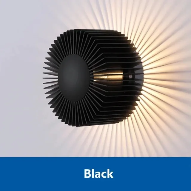 Blanc chaud (2700-3500k) couleur noire 5W