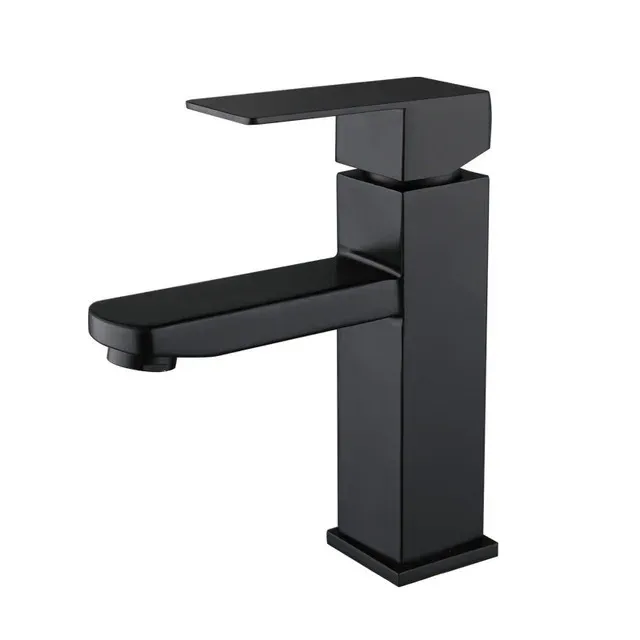 G3/8 Short black faucet