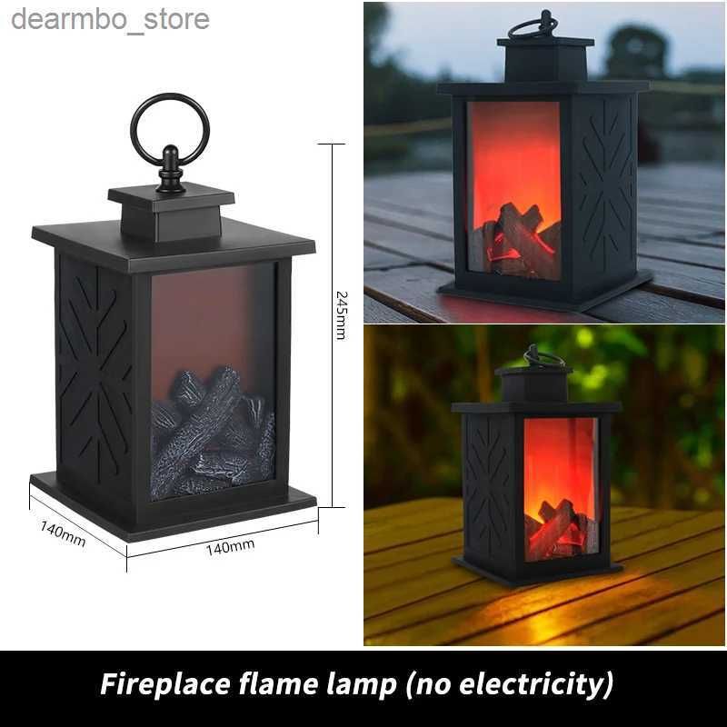 Large Flame Lamp