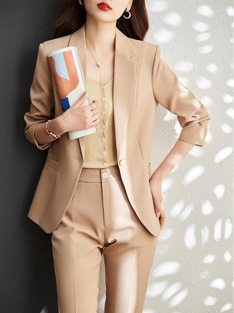 Khaki Pant Suit