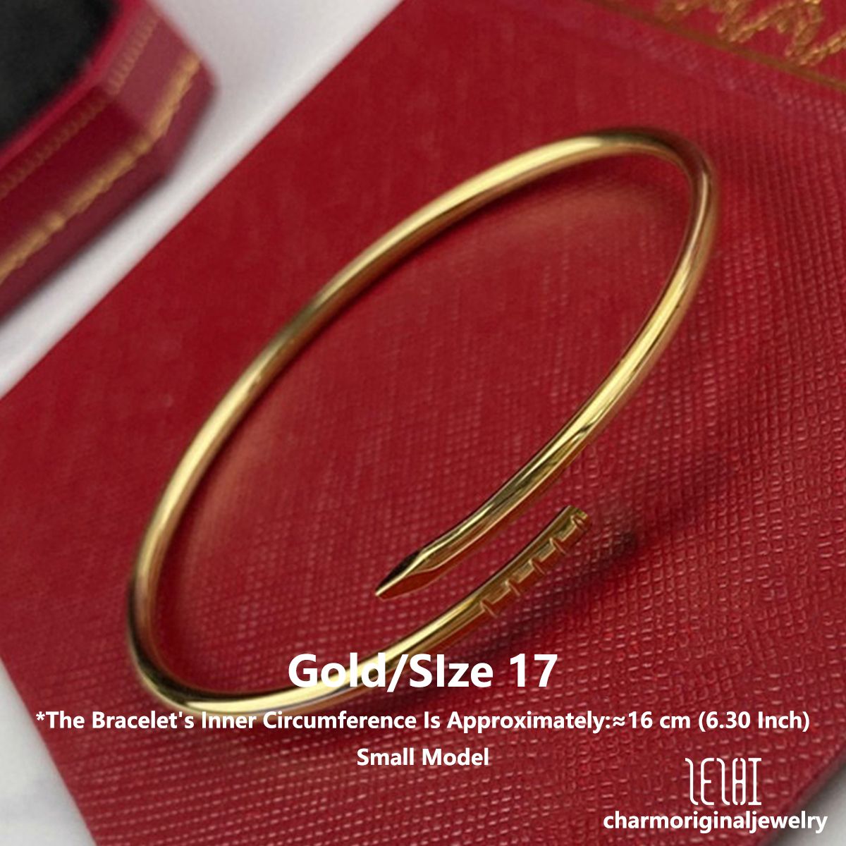 small nail gold 17