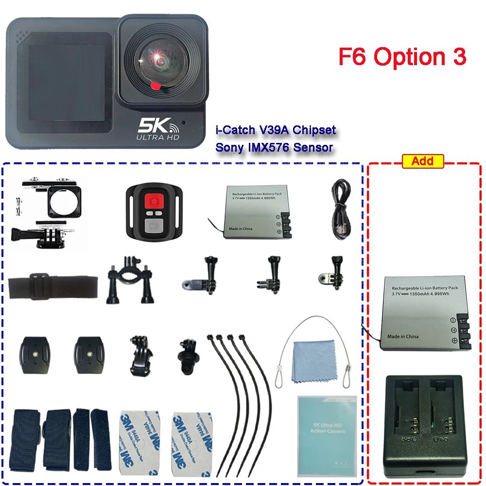 Colore: F6 Opzione 3Bundle: Black Camera