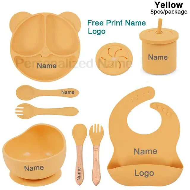 Yellow 8-piece