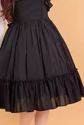 Black sling dress