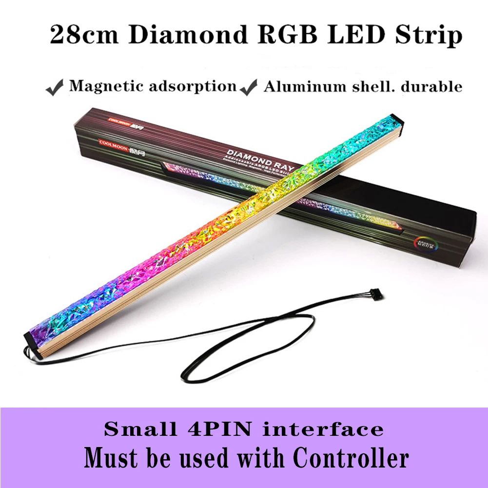 Blade Color:Diamond RGB Strip