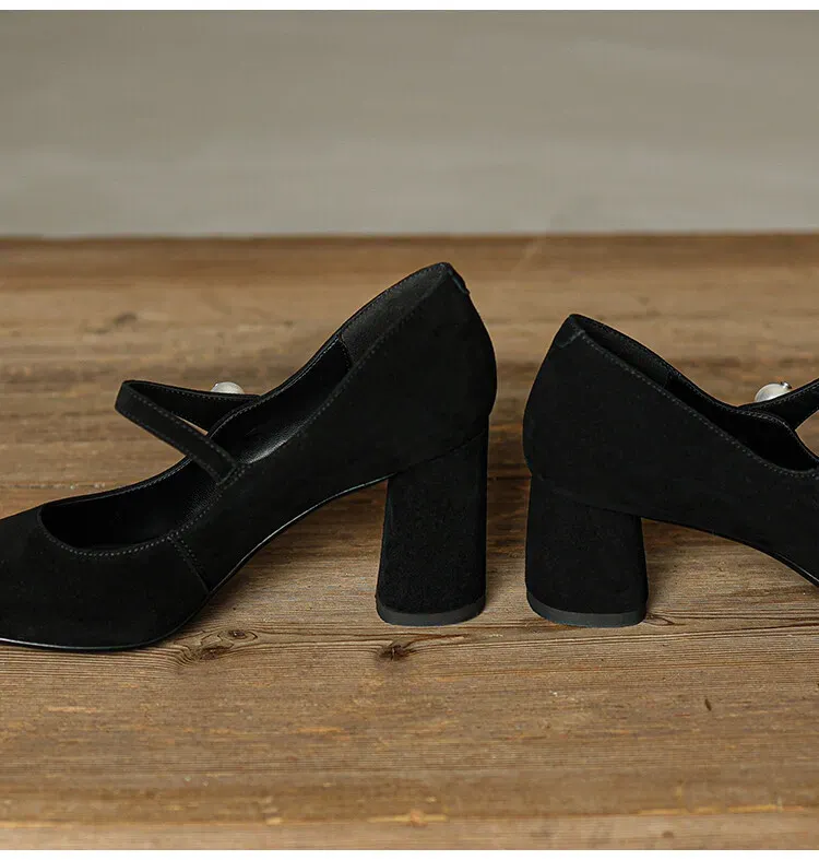 Black high heel