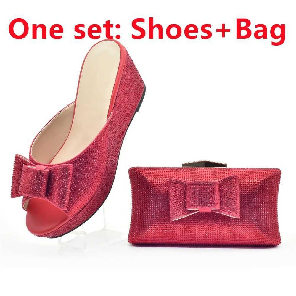 Red Shoe And Bag